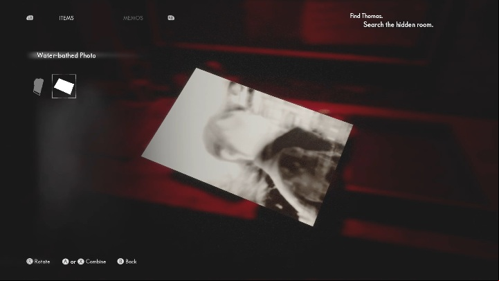 The next step is to place the photo on the tray with the Stop substance - The Medium: A secret room - walkthrough - Walkthrough - The Medium Guide
