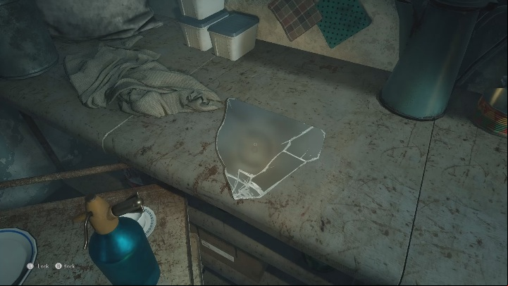 The first piece lies on the kitchen counter - The Medium: Thomas apartment - walkthrough - Walkthrough - The Medium Guide