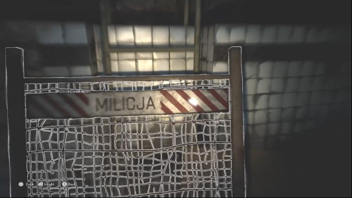 To activate this echo you must examine the sign left by the militia - The Medium: Echoes - list - Secrets and Collectibles - The Medium Guide