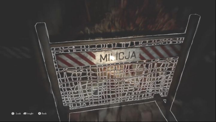 To activate this echo you must examine the sign left by the militia, located on the left - The Medium: Echoes - list - Secrets and Collectibles - The Medium Guide
