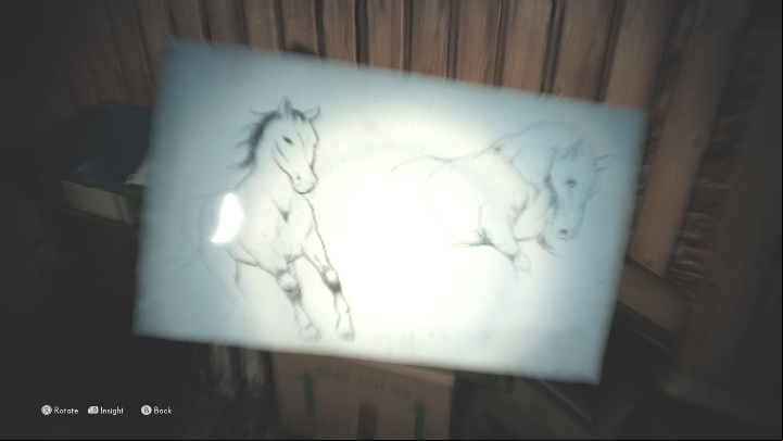 To find this echo, you must examine the drawing lying on the boxes - The Medium: Echoes - list - Secrets and Collectibles - The Medium Guide