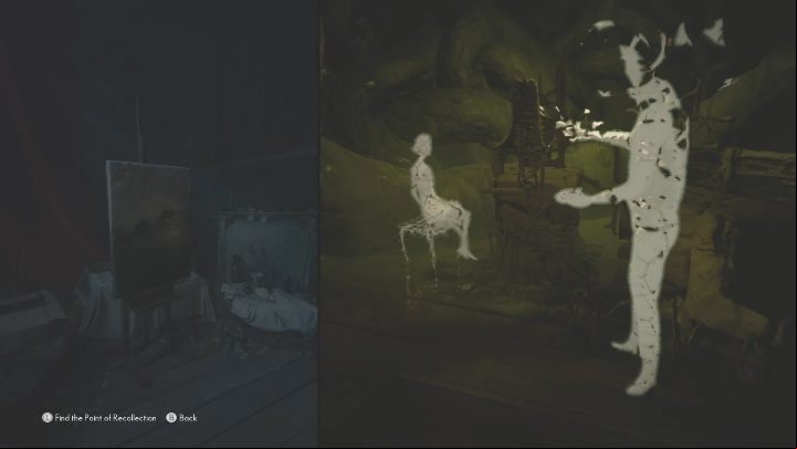 To read this memory shard, you need to examine the image standing in the corner of the room - The Medium: Memory Shards - list - Secrets and Collectibles - The Medium Guide