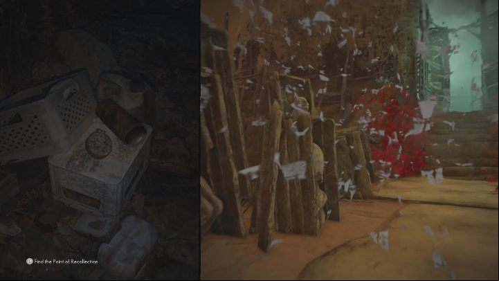You need to examine the thermal cup - The Medium: Memory Shards - list - Secrets and Collectibles - The Medium Guide