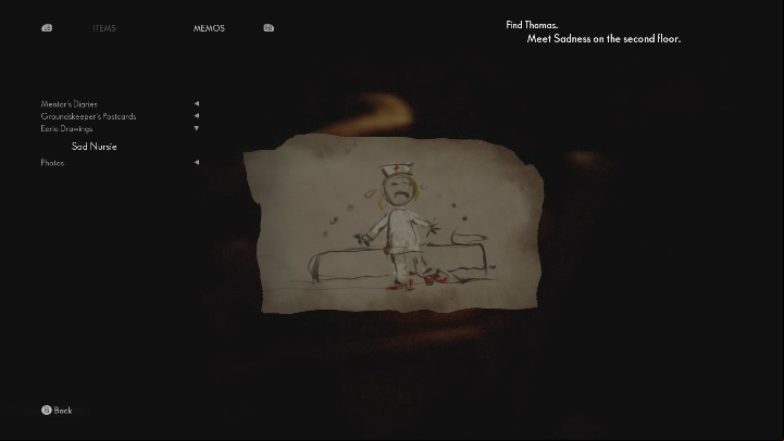 Examine the boxes blocking your age further - The Medium: Eerie Drawings - list - Secrets and Collectibles - The Medium Guide