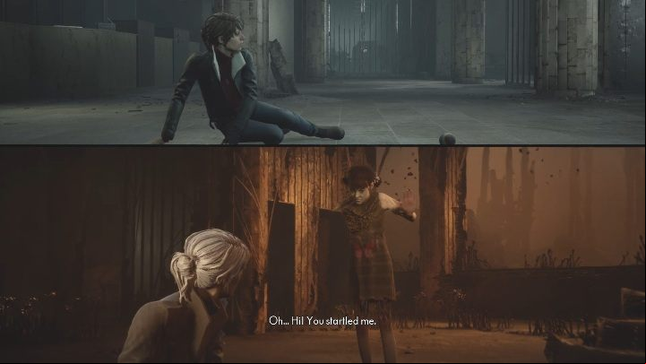 Sadness will talk to you for a while and then run away - The Medium: Encounter with Sadness - walkthrough - Walkthrough - The Medium Guide