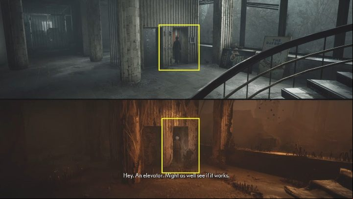 The stairs, however, are blocked - The Medium: Encounter with Sadness - walkthrough - Walkthrough - The Medium Guide