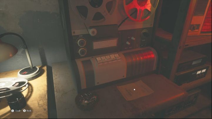 Start the tape recorder and listen to an important message - The Medium: Red House - walkthrough - Walkthrough - The Medium Guide
