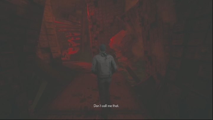 Keep moving through the ruined house - The Medium: Red House - walkthrough - Walkthrough - The Medium Guide