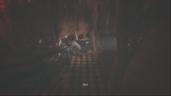 However, when you see a flashlight flash, head to the left - The Medium: Red House - walkthrough - Walkthrough - The Medium Guide