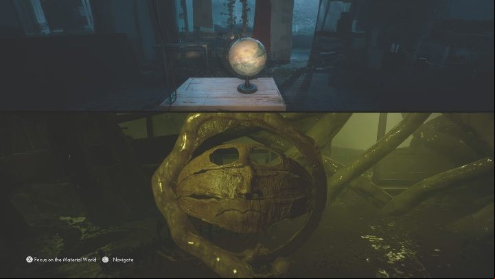 Your task is to arrange the three parts so that they form a face - The Medium: Dayroom - walkthrough - The Medium Guide