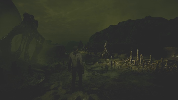 You now play as a man – he has the same skills as the spirit version of the main character - The Medium: Richards House - walkthrough - The Medium Guide