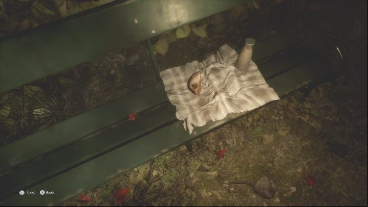The second item is a piece of bread and a bottle of milk - The Medium: Richards House - walkthrough - The Medium Guide