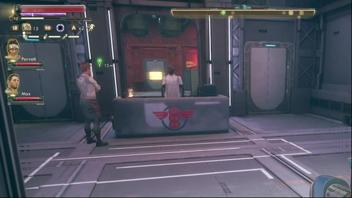 If you have this card, then you can freely go to the restricted area - Worst | The Outer Worlds Companion quest - Ellie - The Outer Worlds Guide