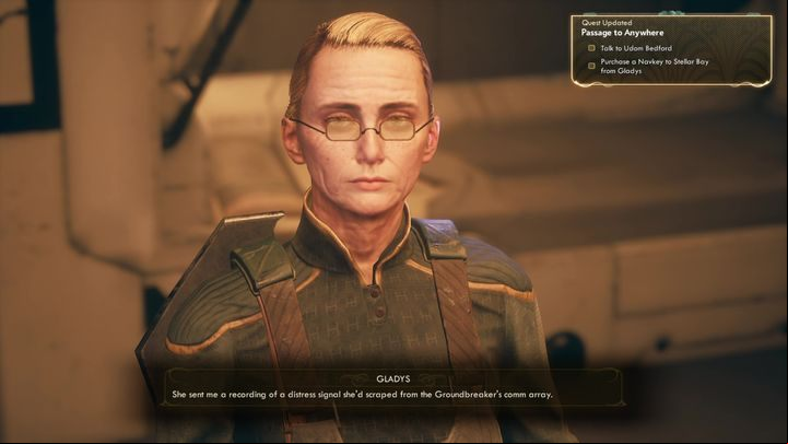 Go to Udom - age to Anywhere | The Outer Worlds Walkthrough - Groundbreaker - The Outer Worlds Guide