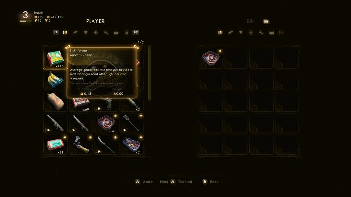 Items can be put in most containers and boxes. - How to store items in The Outer Worlds? - FAQ - The Outer Worlds Guide