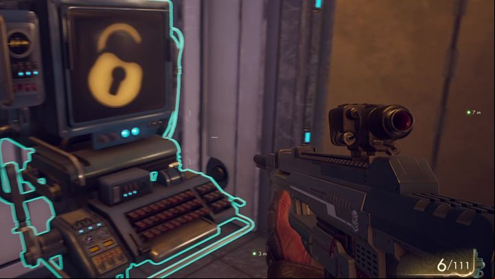 If you have a high enough level of breaking or opening locks, then you can immediately go to the pharmacy floor - ion Pills | The Outer Worlds side quest - Monarch - The Outer Worlds Guide