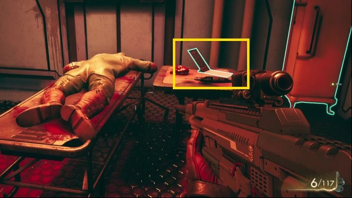 Youll meet Conrad at the barbershop on the Edgewater - A Small Grave Matter | The Outer Worlds side quest - Quests - The Outer Worlds Guide