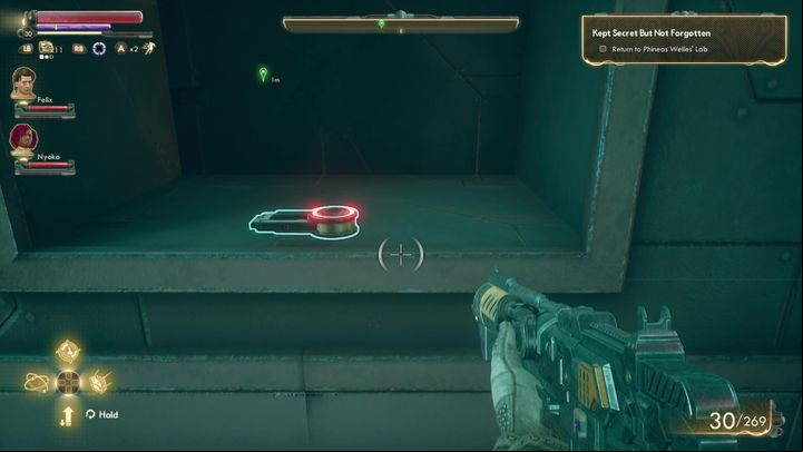 Use the terminal to open up a cache located in Phineas bedroom - Kept Secret But Not Forgotten | The Outer Worlds Walkthrough - Phines questline - The Outer Worlds Guide