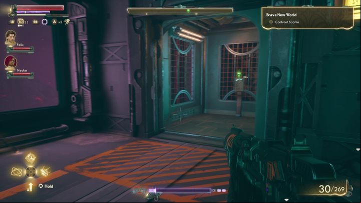 Leave the ship and travel to the elevator - Brave New World | The Outer Worlds Walkthrough - Phines questline - The Outer Worlds Guide