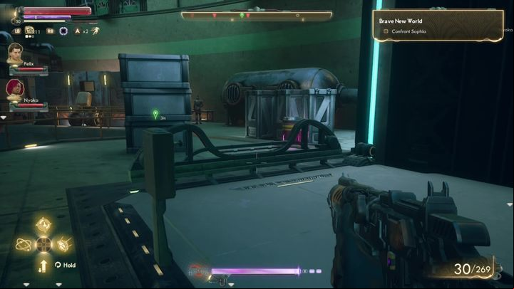 Youll need to proceed through further levels to finally reach an elevator - Brave New World | The Outer Worlds Walkthrough - Phines questline - The Outer Worlds Guide