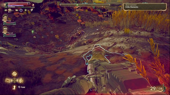 The location youve received is on the other side of the river - Little Memento | The Outer Worlds side quest - Monarch - The Outer Worlds Guide