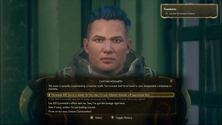 If you decide to do so, head to the Emerald Vale - Foundation | The Outer Worlds Walkthrough - The Path Of Halcyon - The Outer Worlds Guide