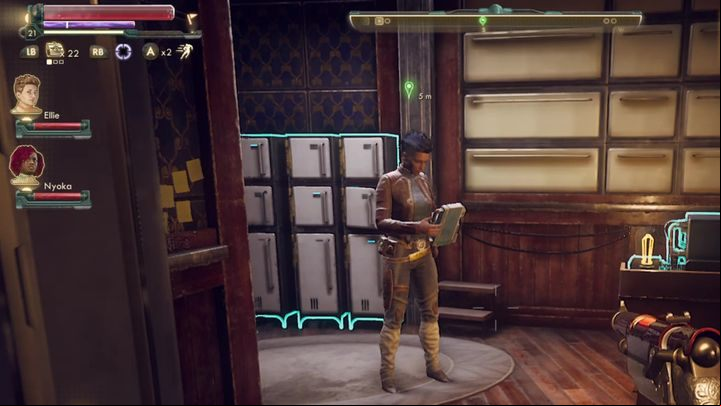 After completing BOLT with His Name quest, Sanjar will give you a new mission - Errors Unseen | The Outer Worlds Faction Quests - MSI - The Outer Worlds Guide