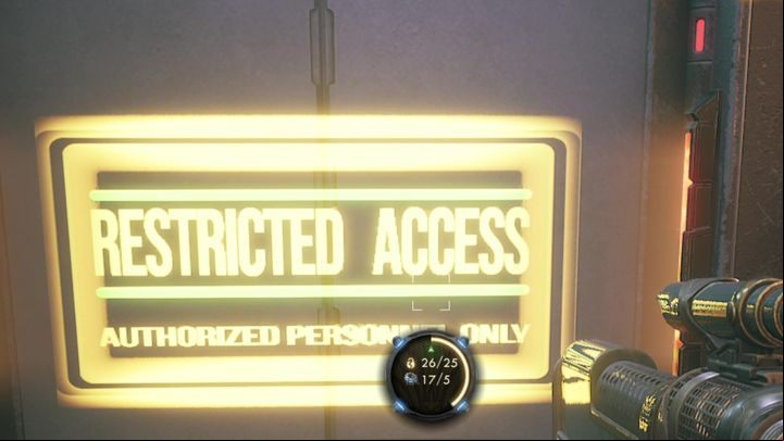 To get into the security office, you will need to have Lockpick attribute at a sufficient level - The Empty Man | The Outer Worlds Companion quest - Pastor Max - The Outer Worlds Guide