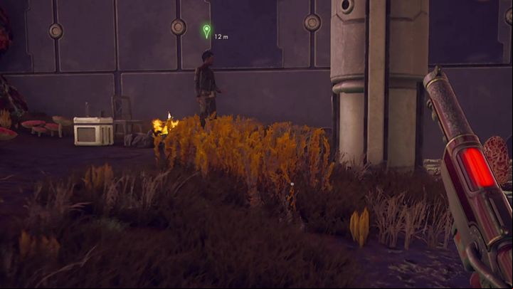 Go to the specified location and talk to Cheney - The Empty Man | The Outer Worlds Companion quest - Pastor Max - The Outer Worlds Guide