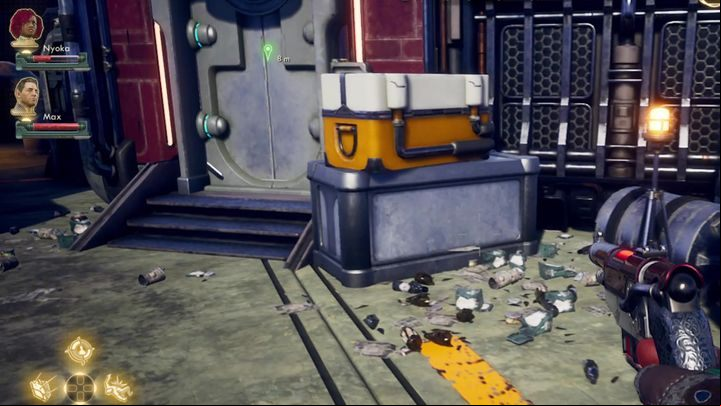 When you are there, talk to the woman - The Empty Man | The Outer Worlds Companion quest - Pastor Max - The Outer Worlds Guide