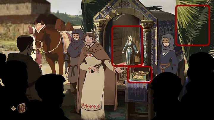 During the conversation with priest, ask him about all the details - Chapter sixteen - Home (Kingsbridge) - Book Three: Eye of the Storm - The Pillars of the Earth Game Guide