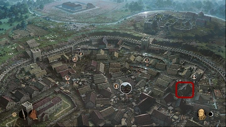 You now have to meet with Richard - Chapter Eleven - The New Earl (Shiring market; tavern) - Book Two: Sowing the Wind - The Pillars of the Earth Game Guide