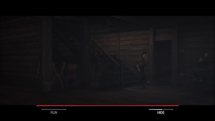 To save Kaitlyn you must run out of the room early before she runs out of breath - The Quarry: Kaitlyn - list of possible deaths and choices - Deaths of heroes - The Quarry - Game Guide