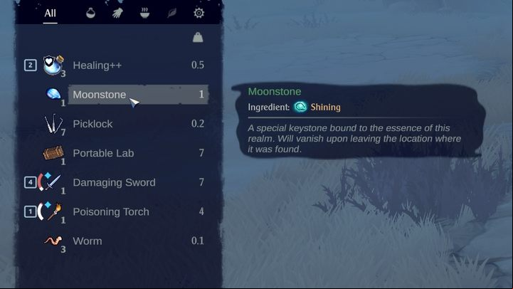 Moonstones are the key to opening Moonchests - The Serpent Rogue: Moonchest - how to find and open - Basics - The Serpent Rogue Guide