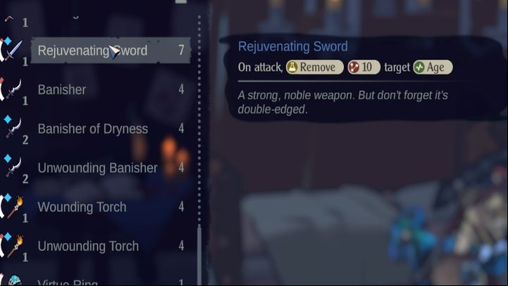 Other weapons, like the Broom, can influence the age of the victim - The Serpent Rogue: Combat basics - Combat - The Serpent Rogue Guide