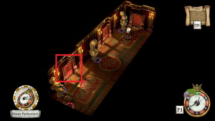 You will enter a corridor shown above - Obtain the camera codes | Clay Rockridge and Trinity Carrington - Clay Rockridge and Trinity Carrington - The Sexy Brutale Game Guide