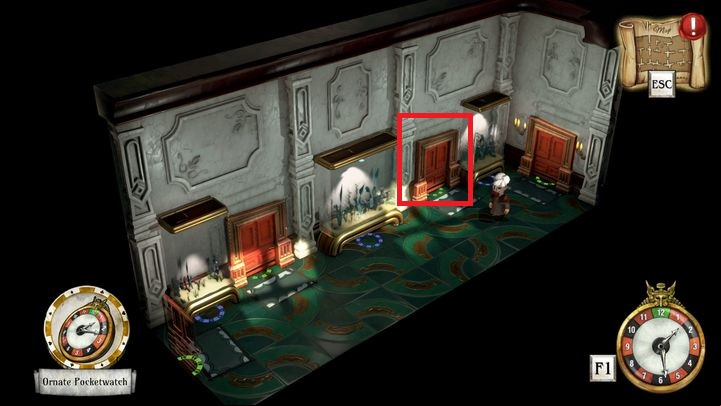 You will enter the corridor shown above - Set starting position | Willow Blue - Willow Blue - The Sexy Brutale Game Guide