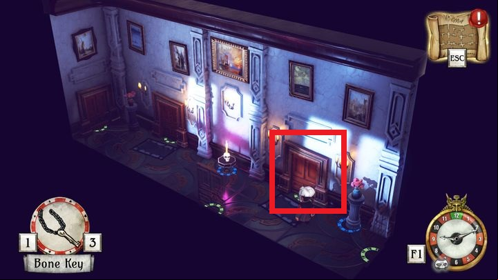 You will enter another corridor - Learn the arcane knowledge | Willow Blue - Willow Blue - The Sexy Brutale Game Guide