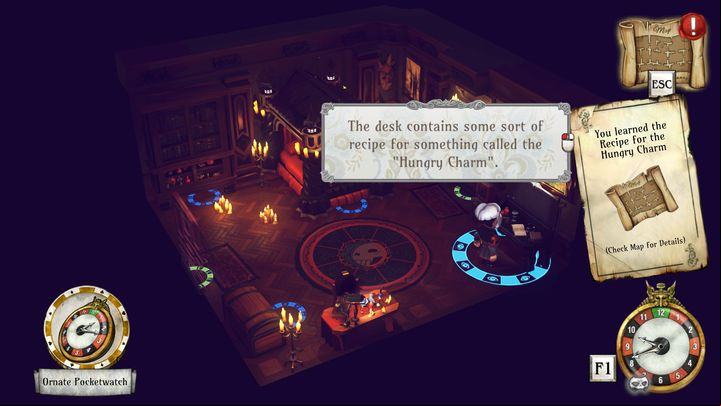 Once it is open, click it a few times with LMB - Learn the arcane knowledge | Willow Blue - Willow Blue - The Sexy Brutale Game Guide