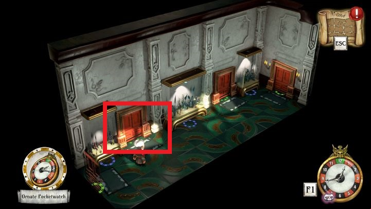 Once you restart the time, its time to learn the second secret of the woman - the secret chamber - Find the secret chamber | Willow Blue - Willow Blue - The Sexy Brutale Game Guide