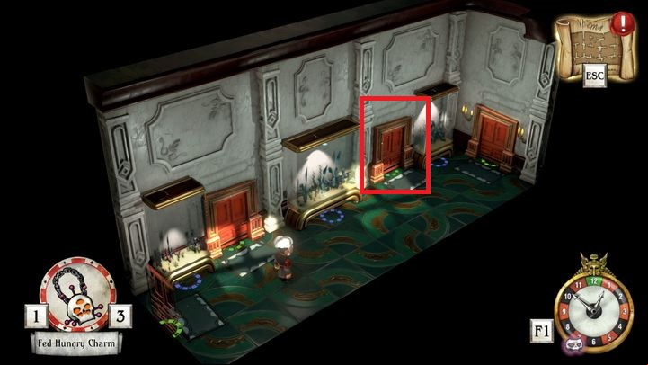 Now go to the room in which you found the clock key at the start of the mission - Save Willow Blue | Willow Blue - Willow Blue - The Sexy Brutale Game Guide