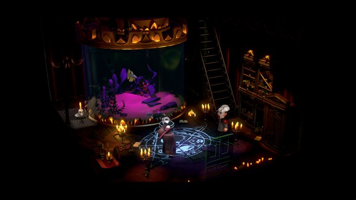 Finally the woman will take the mask off and walk away - Finishing the task | Willow Blue - Willow Blue - The Sexy Brutale Game Guide