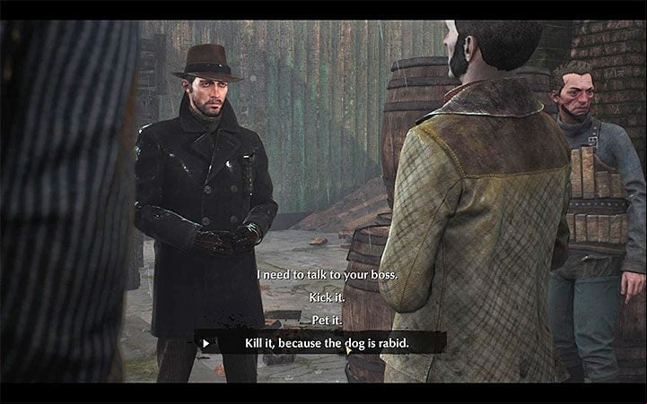 This is a better variant - you will avoid combat - Fathers and Sons | The Sinking City walkthrough - Main cases - The Sinking City Guide