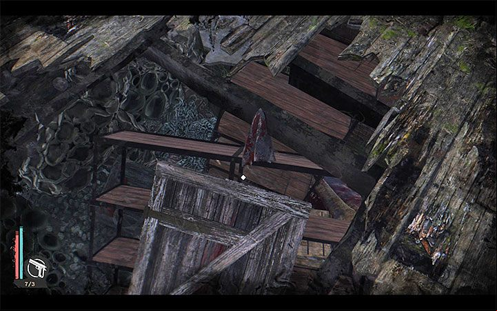 Before you leave the hideout, explore it to get additional XP and loot - Fathers and Sons | The Sinking City walkthrough - Main cases - The Sinking City Guide