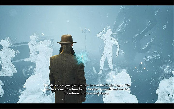 Start a retrocognition - Fathers and Sons | The Sinking City walkthrough - Main cases - The Sinking City Guide