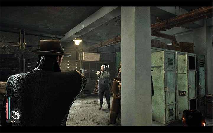 Go to the secret area and go down to the basement - Lost At Sea | The Sinking City walkthrough - Main cases - The Sinking City Guide