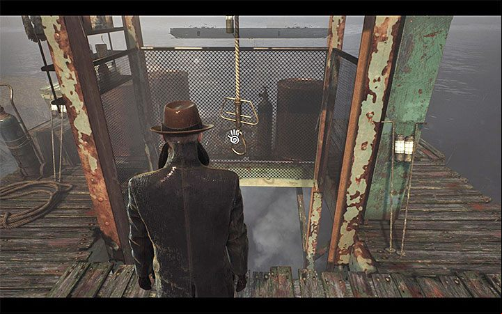 You need to get back to Pier N3 in Grimhaven Bay - Lost At Sea | The Sinking City walkthrough - Main cases - The Sinking City Guide