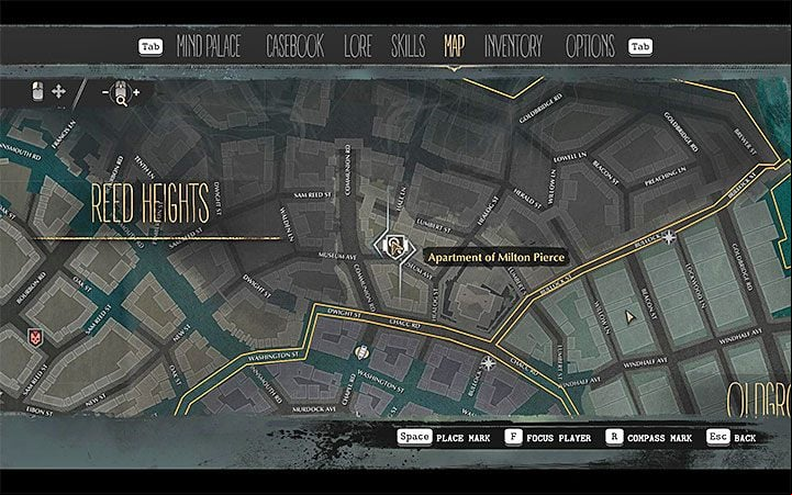 Go to Reed Heights - Self-Defense | The Sinking City walkthrough - Main cases - The Sinking City Guide