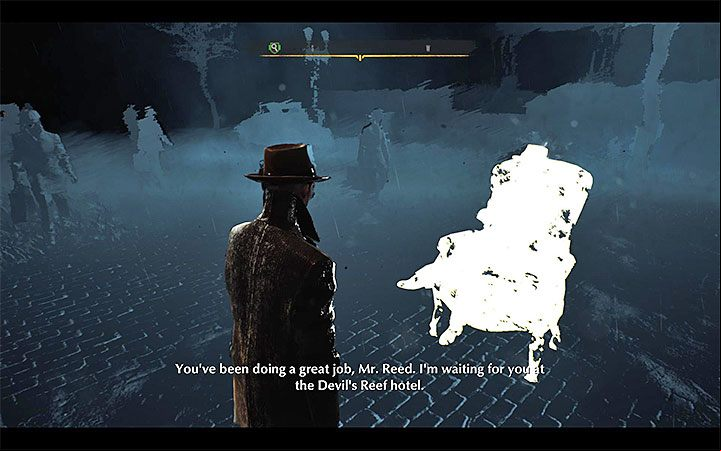 This step can be played regardless of how you cleared Reed of the murder charges - Self-Defense | The Sinking City walkthrough - Main cases - The Sinking City Guide