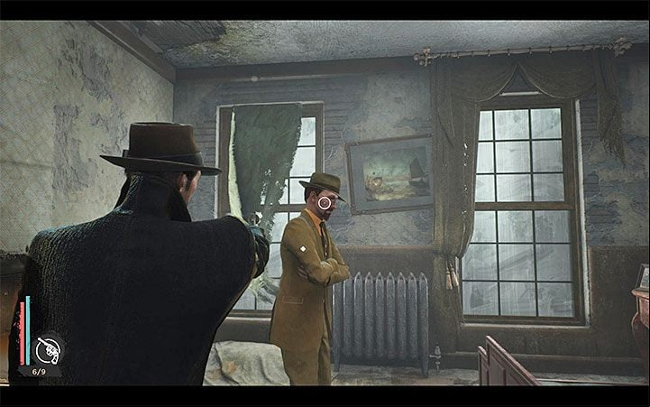 Return to Devils Reef Hotel and head upstairs to a room rented by Reed - Self-Defense | The Sinking City walkthrough - Main cases - The Sinking City Guide